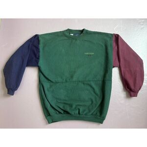 Miller Genuine‎ Draft Vintage Colorblock Sweatshirt Unisex M Multicolor